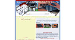 Desktop Screenshot of kolektory.slaw-ex.pl